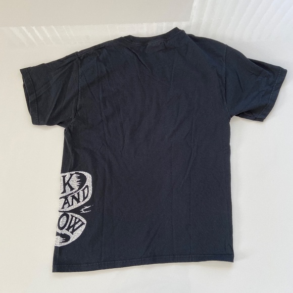 Vintage Wiz Khalifa T-Shirt Mens Medium Black And Yellow Tour Music Band Rap Tee - Picture 4 of 8